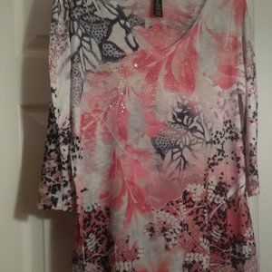 Style and Company 3/4 sleeve Tunic